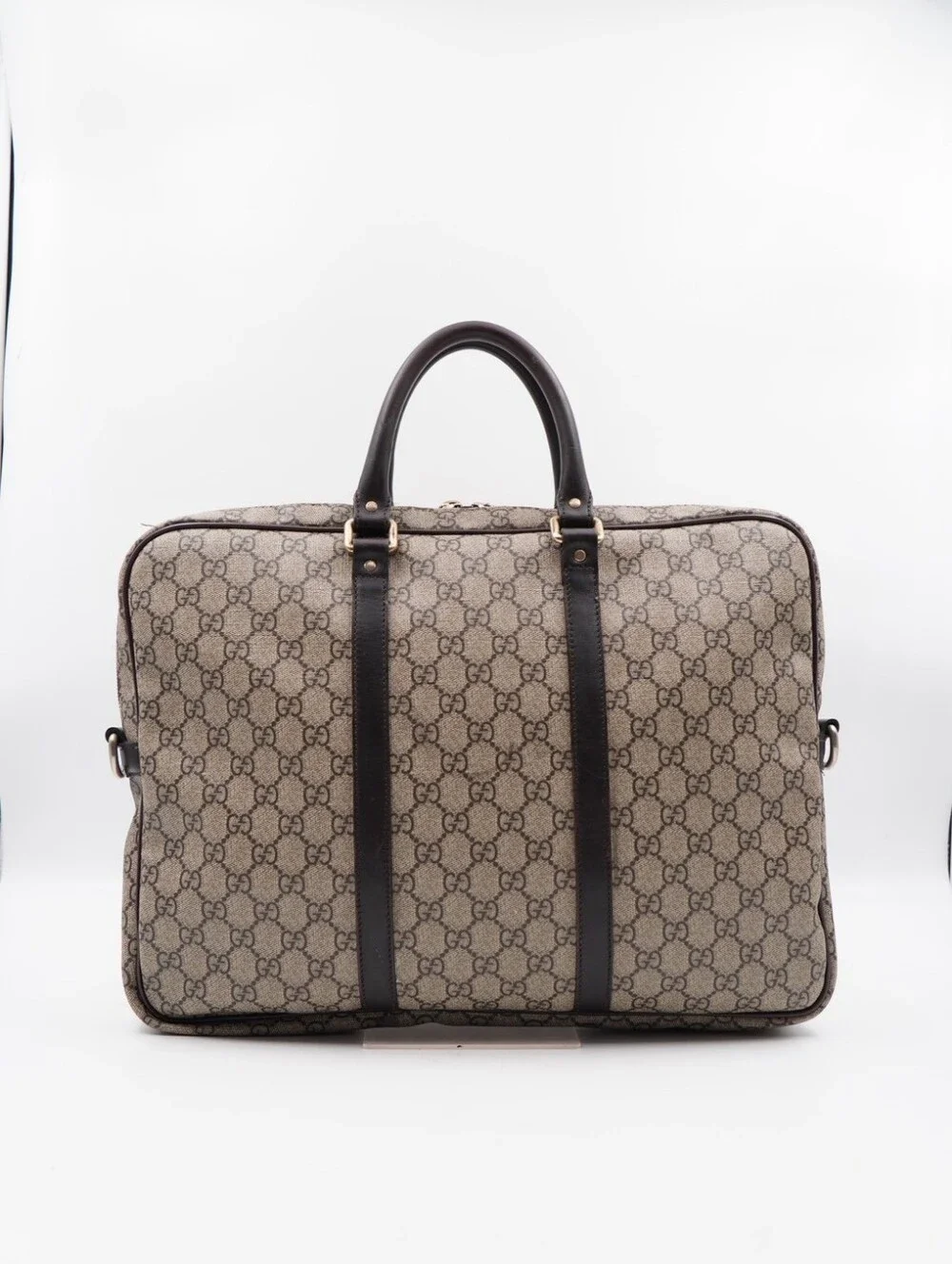 CK25 💕 GUCCI GG Plus Monogram Briefcase